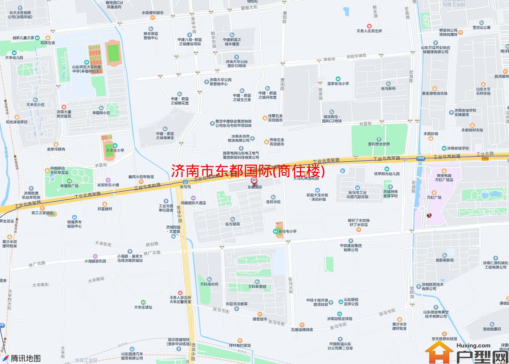 东都国际(商住楼)小区 - 户型网