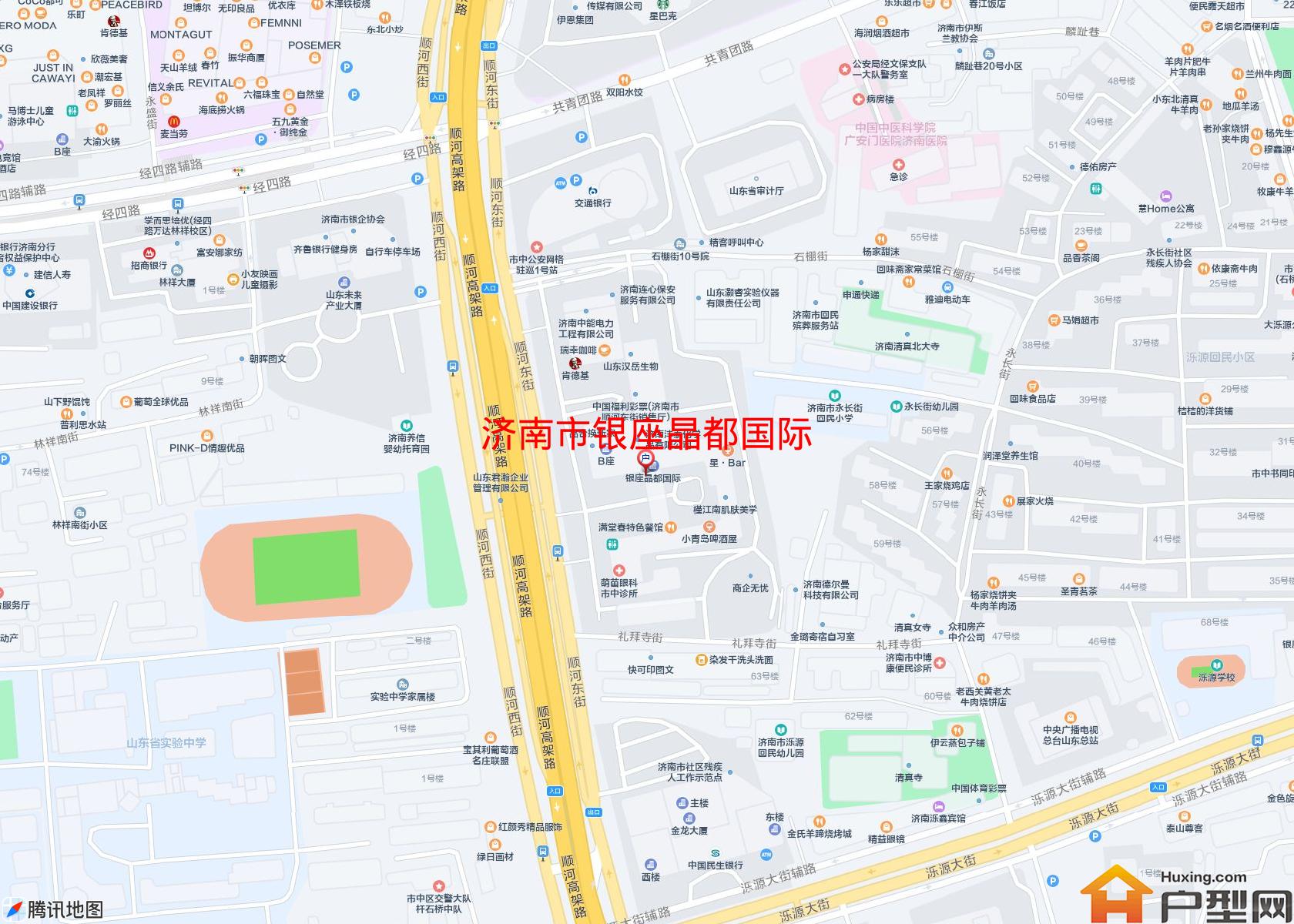 银座晶都国际小区 - 户型网