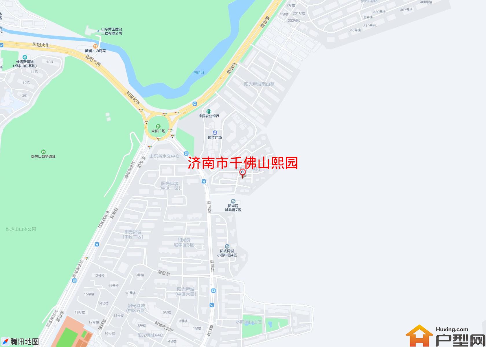 千佛山熙园小区 - 户型网