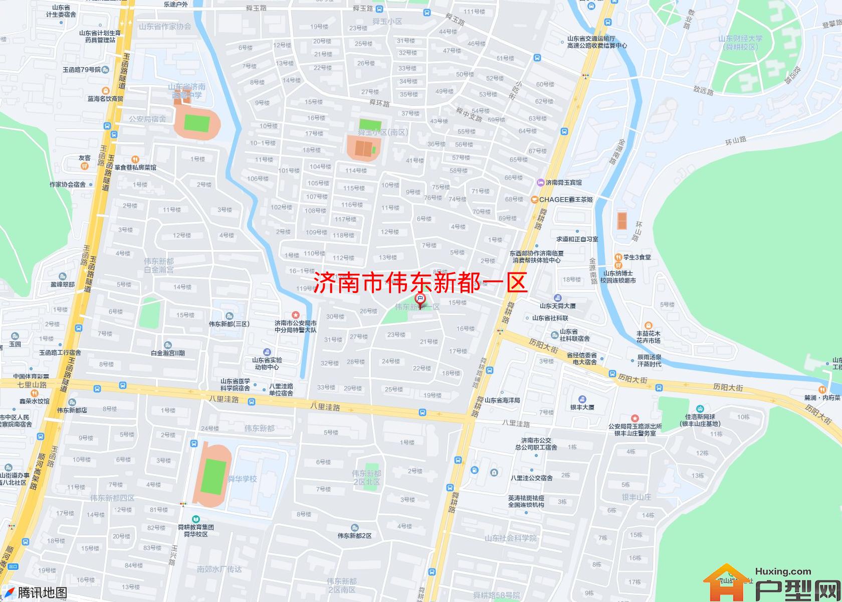 伟东新都一区小区 - 户型网