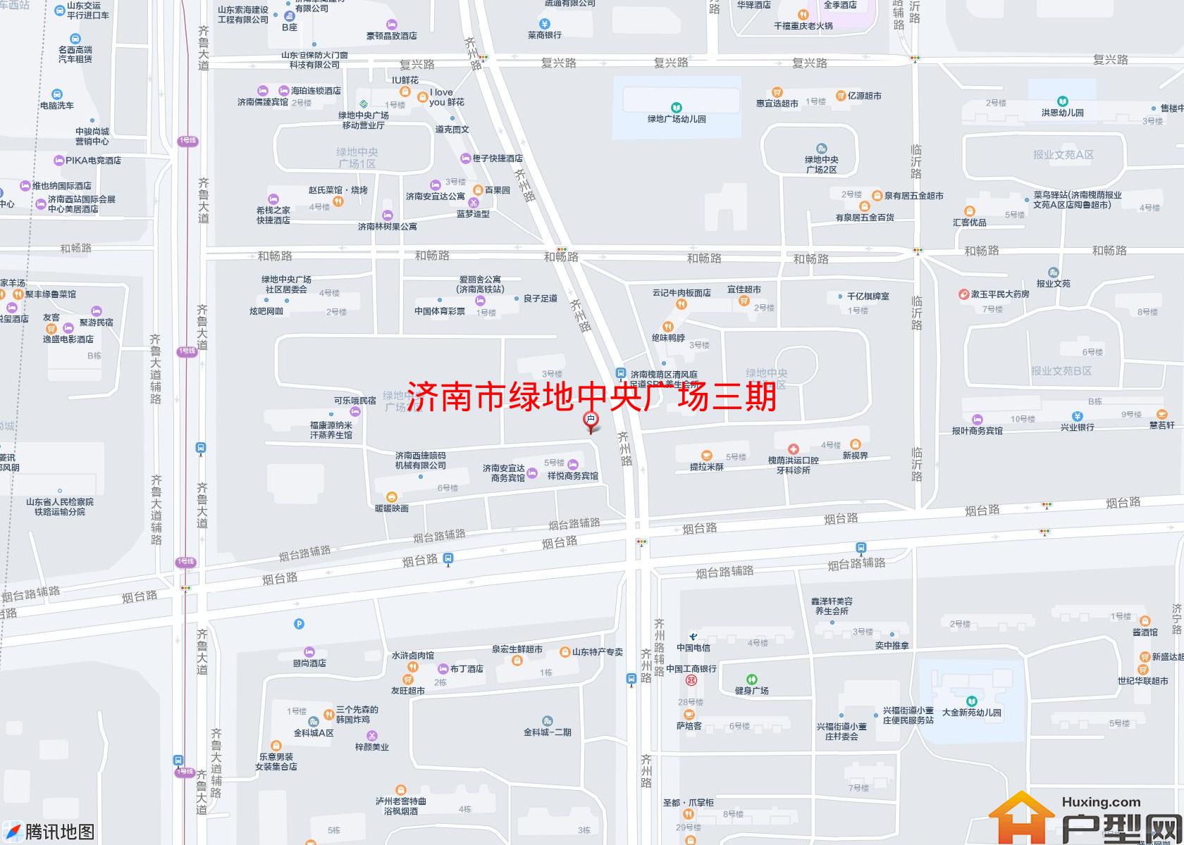 绿地中央广场三期小区 - 户型网