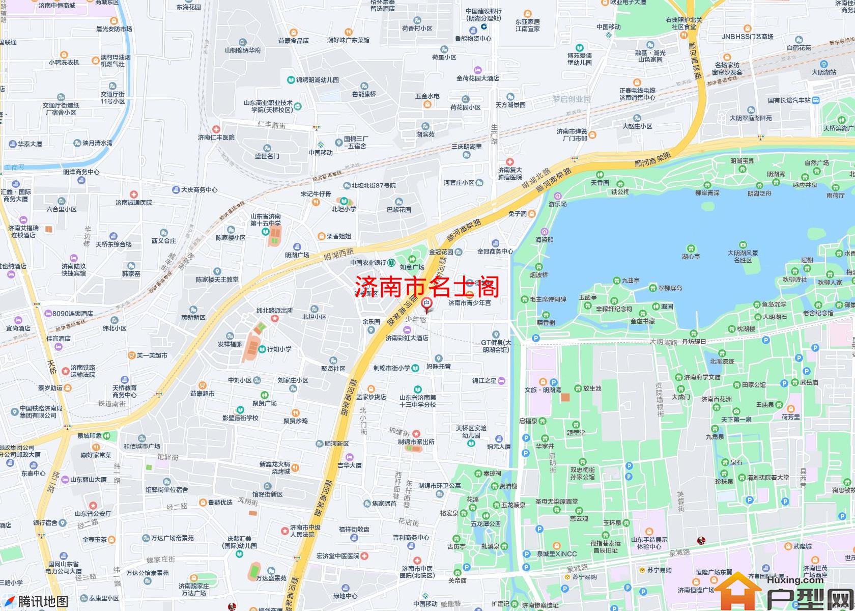名士阁小区 - 户型网
