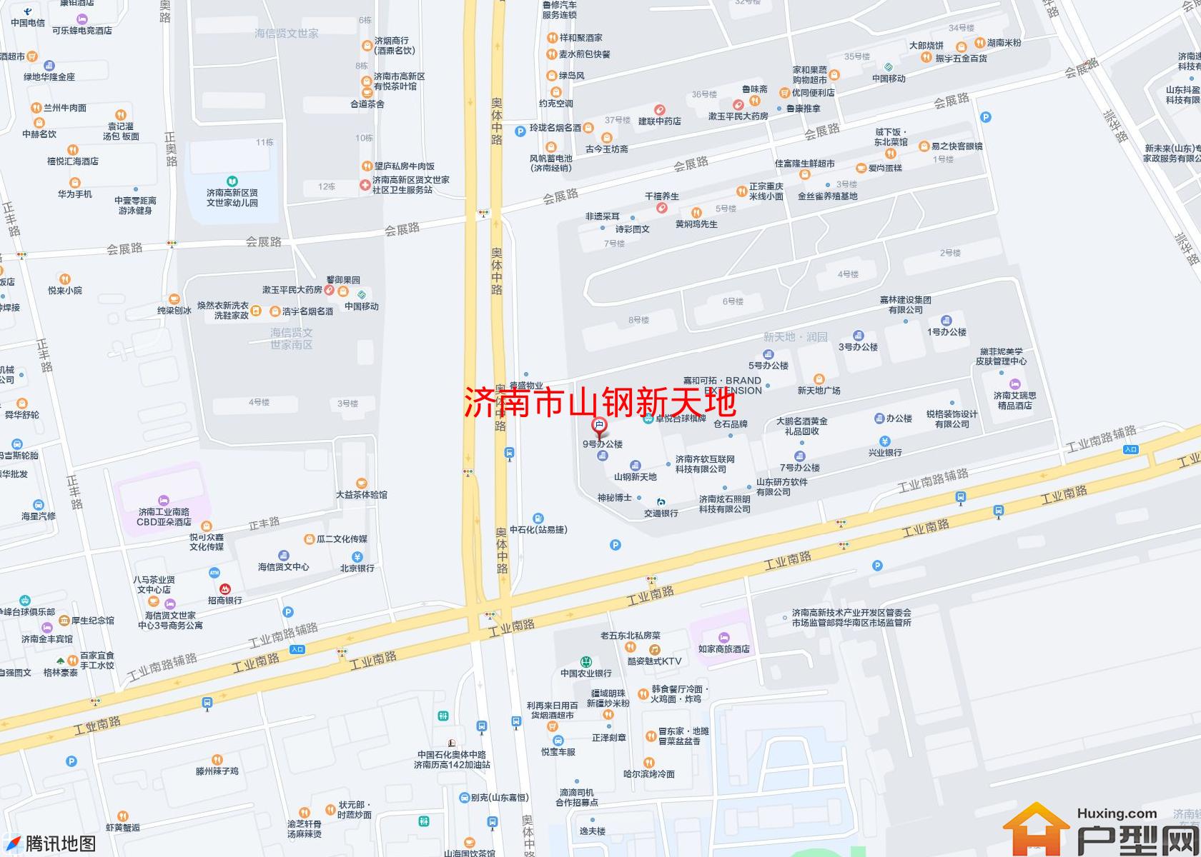 山钢新天地小区 - 户型网