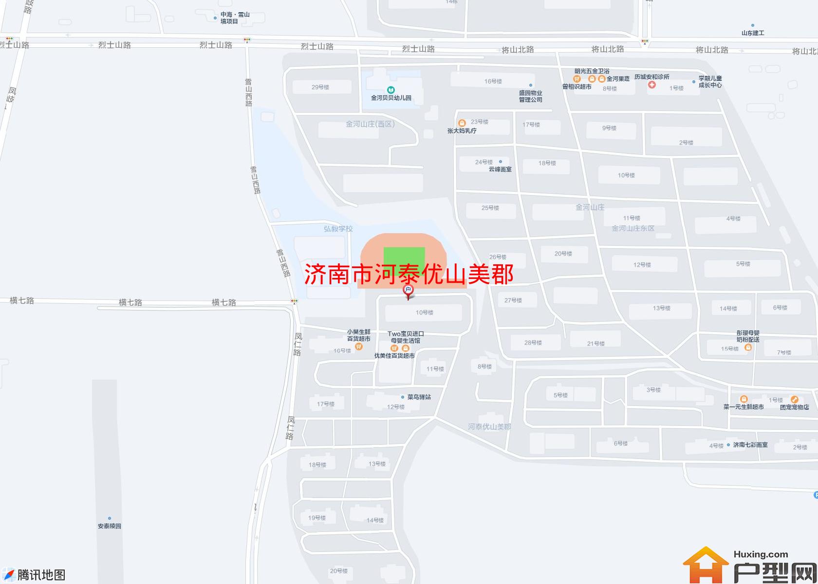 河泰优山美郡小区 - 户型网