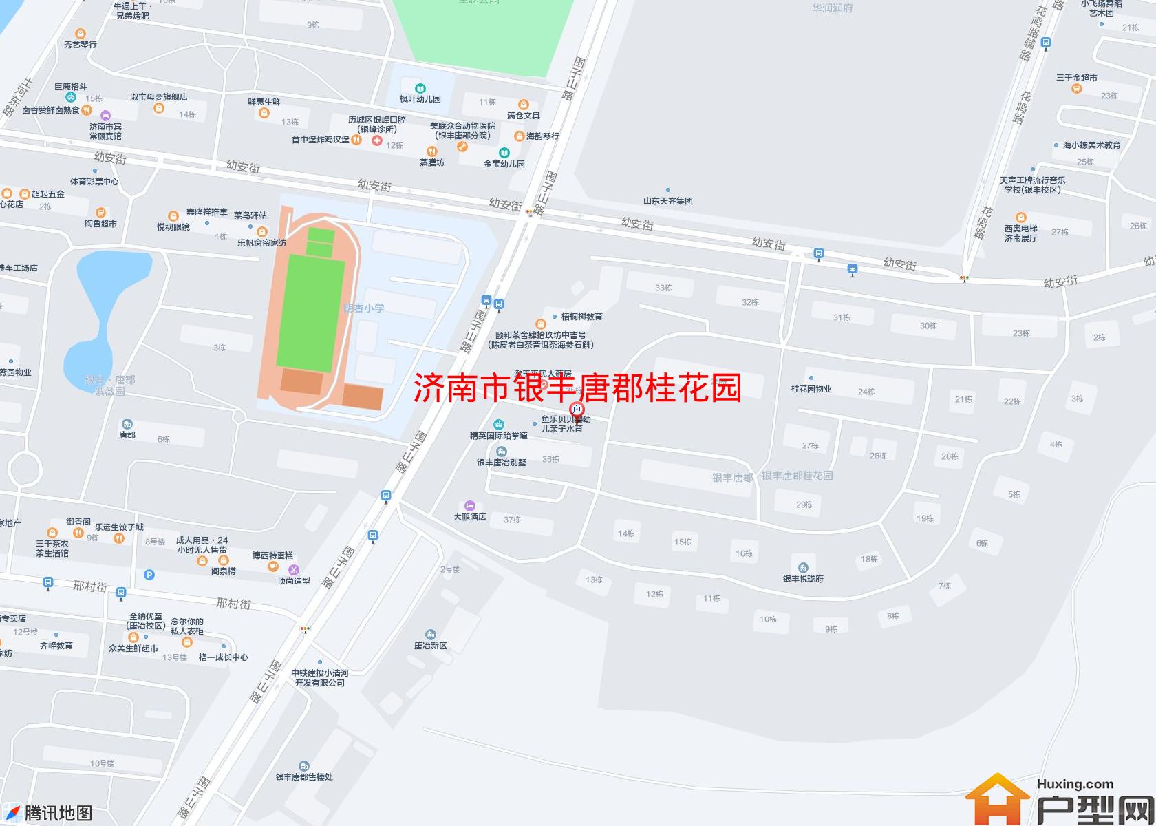银丰唐郡桂花园小区 - 户型网 银丰唐郡桂花园小区 - 户型网