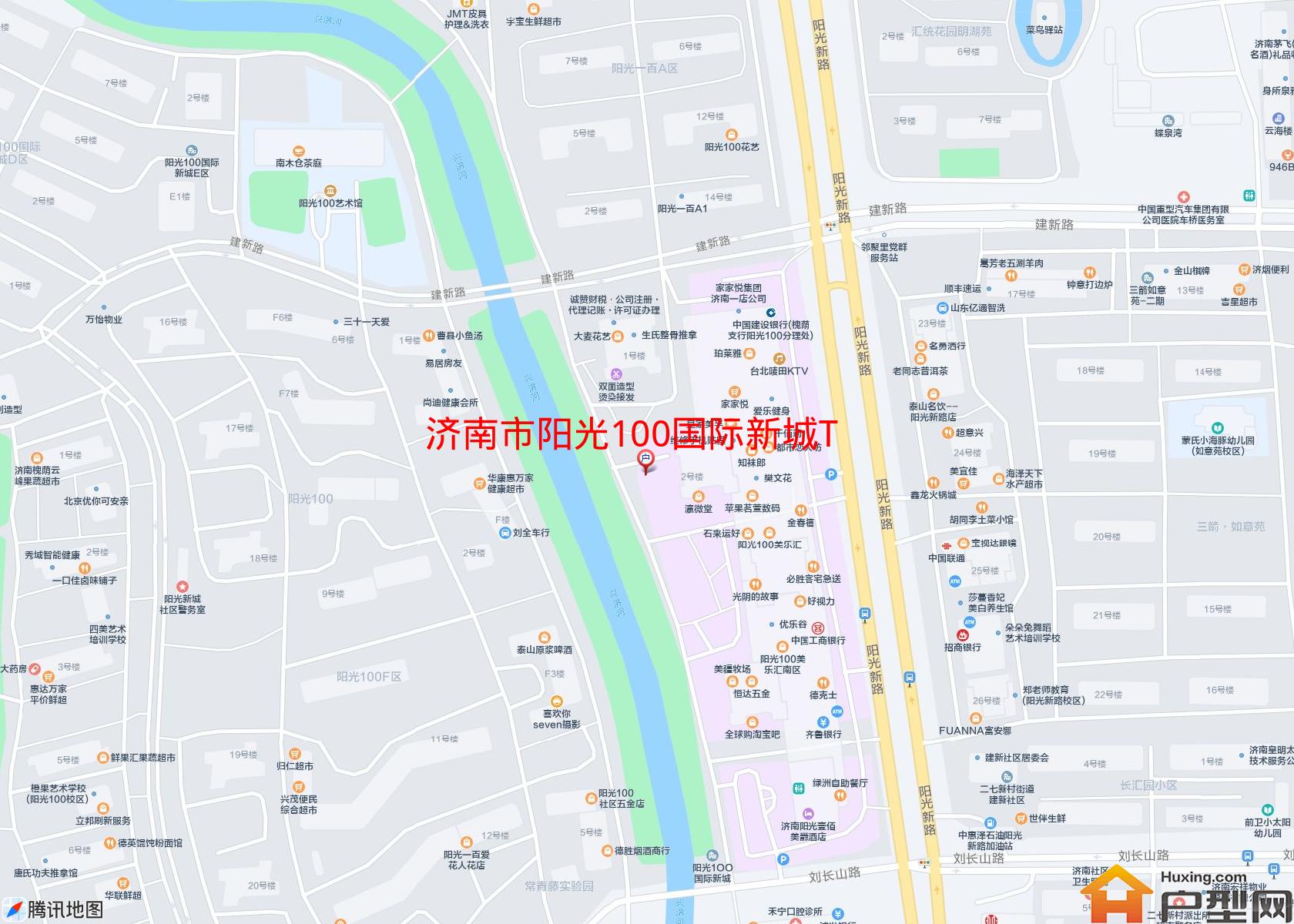 阳光100国际新城T区小区 - 户型网