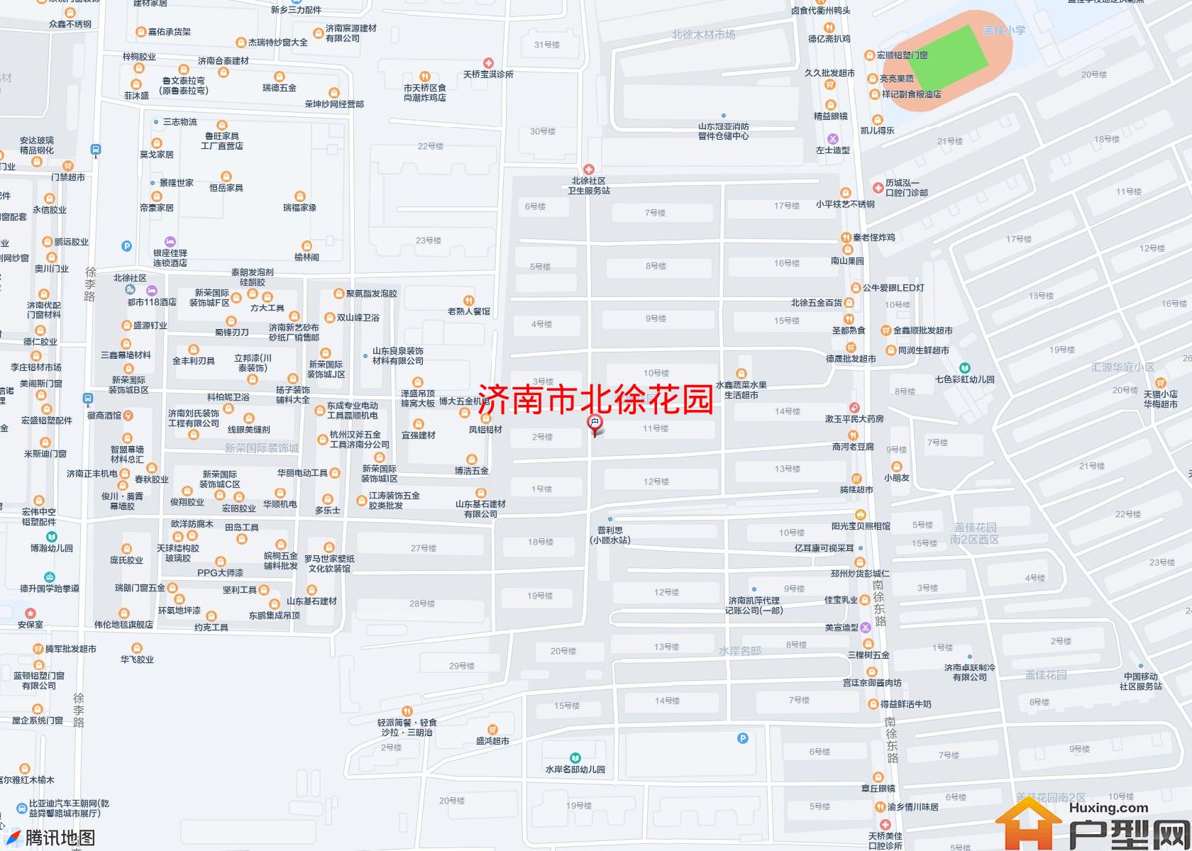 北徐花园小区 - 户型网