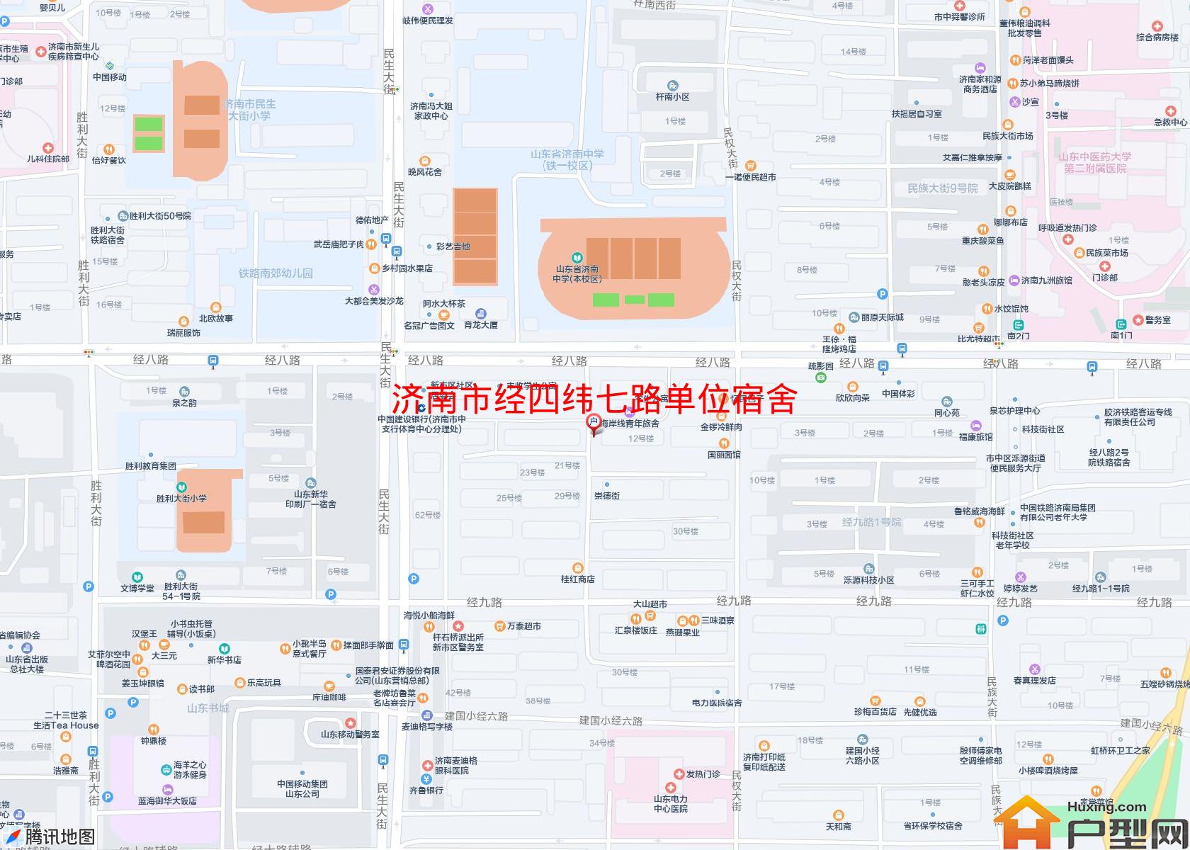 经四纬七路单位宿舍小区 - 户型网