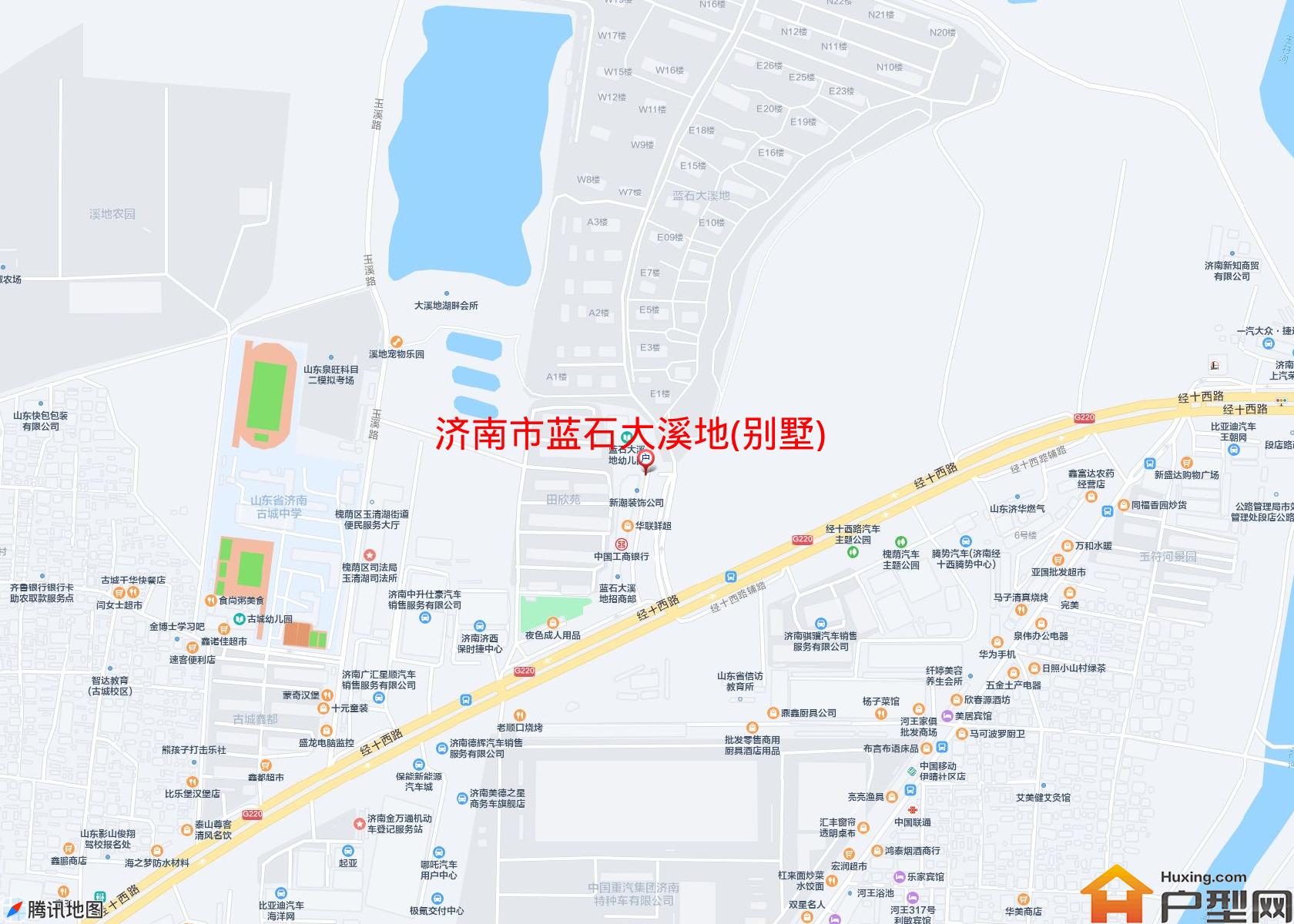 蓝石大溪地(别墅)小区 - 户型网