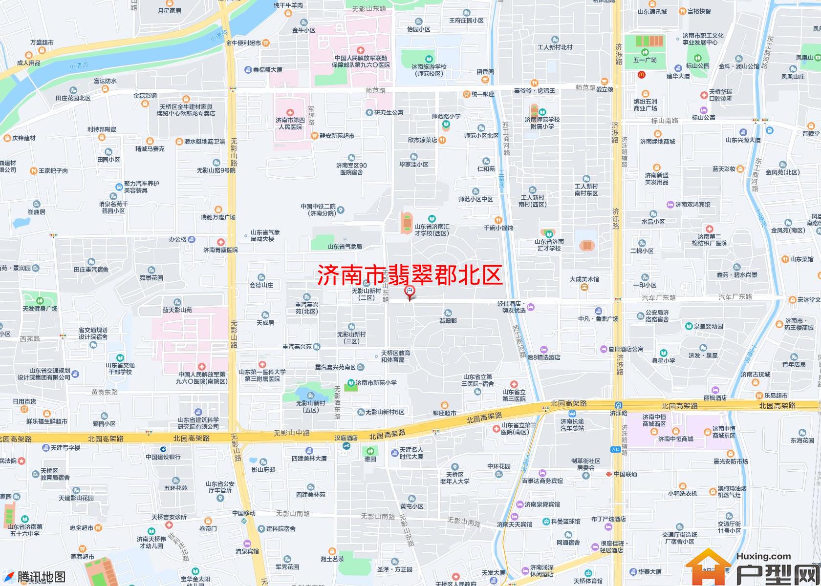翡翠郡北区小区 - 户型网
