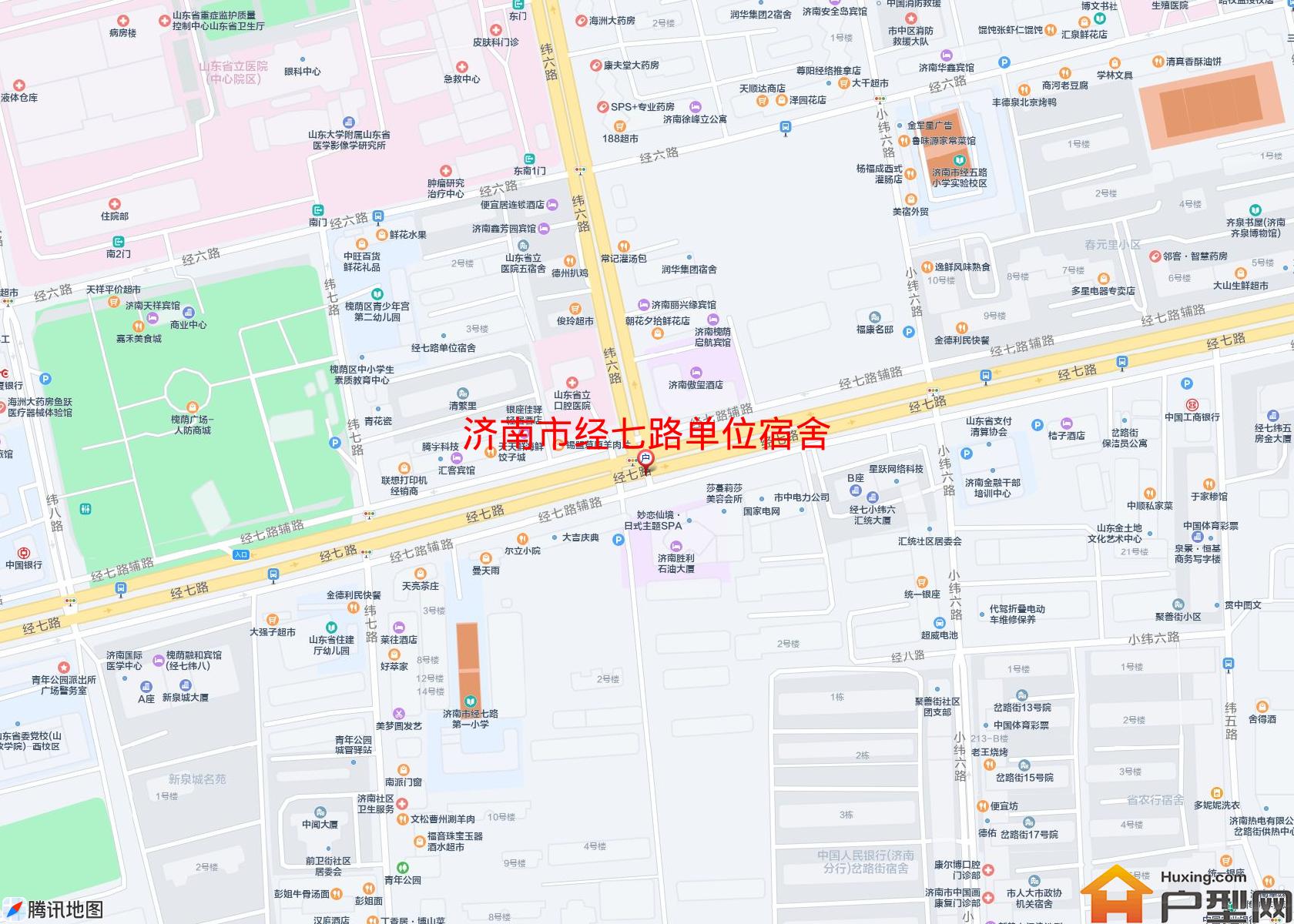 经七路单位宿舍小区 - 户型网