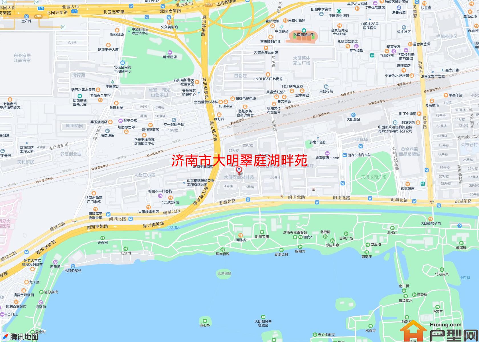 大明翠庭湖畔苑小区 - 户型网