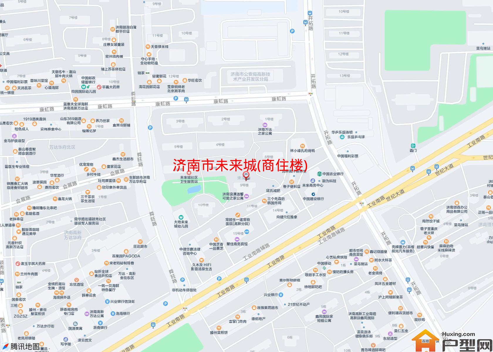 未来城(商住楼)小区 - 户型网