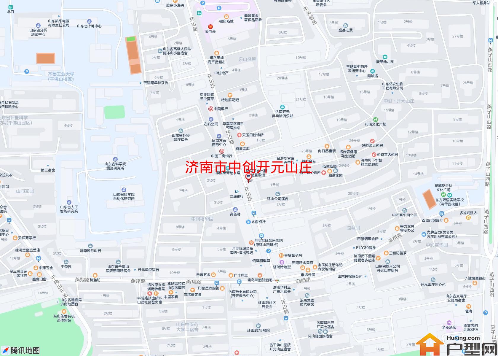 中创开元山庄小区 - 户型网