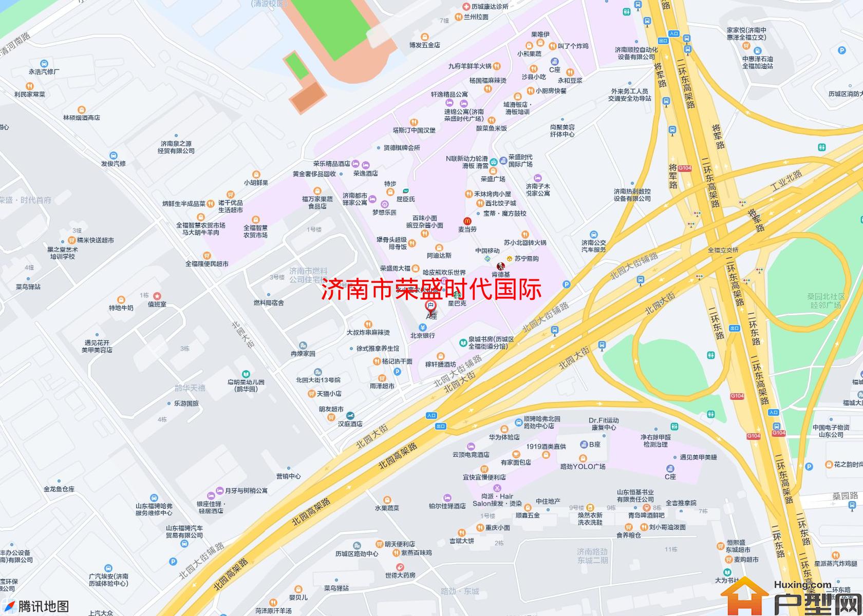 荣盛时代国际小区 - 户型网