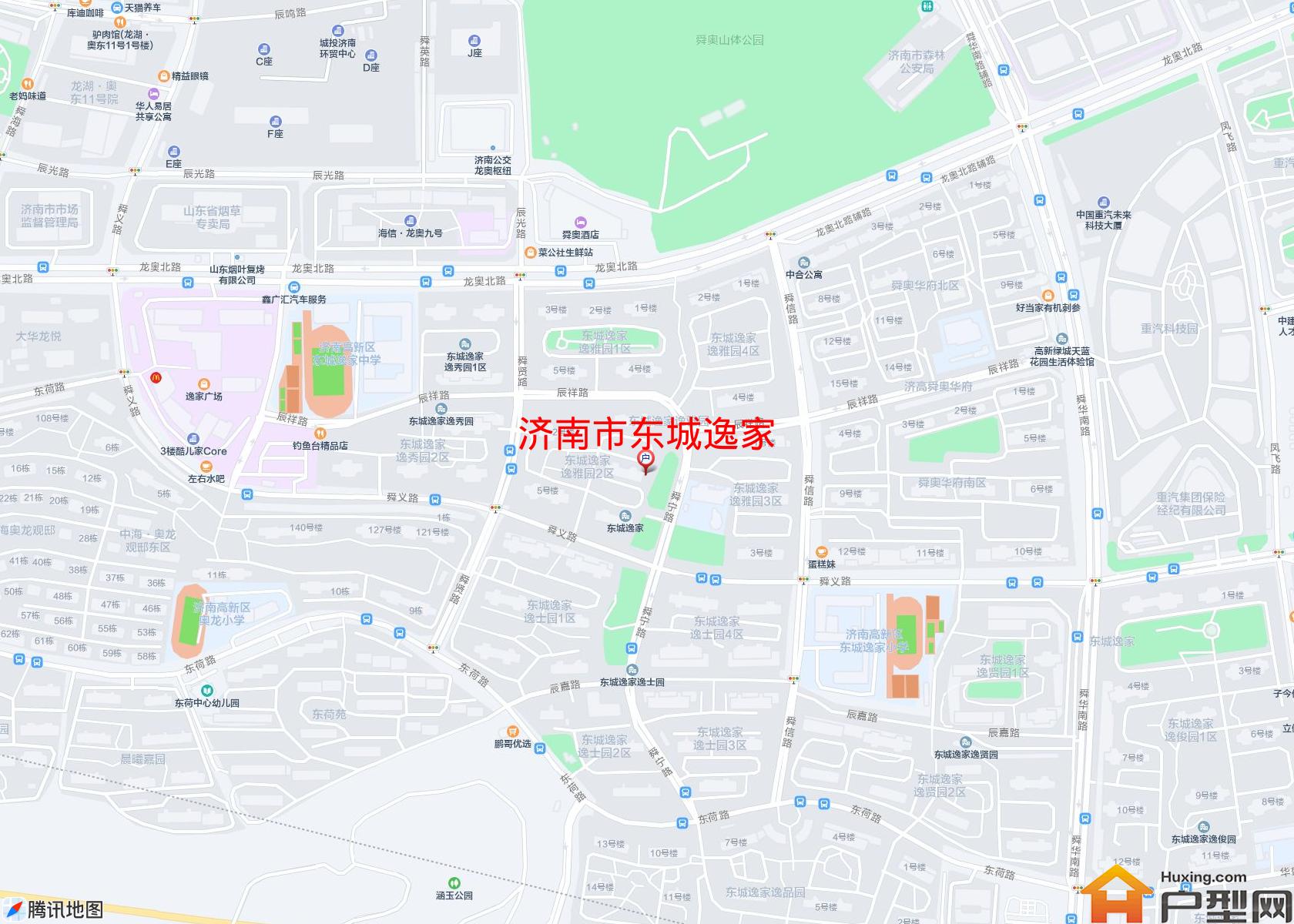 东城逸家小区 - 户型网