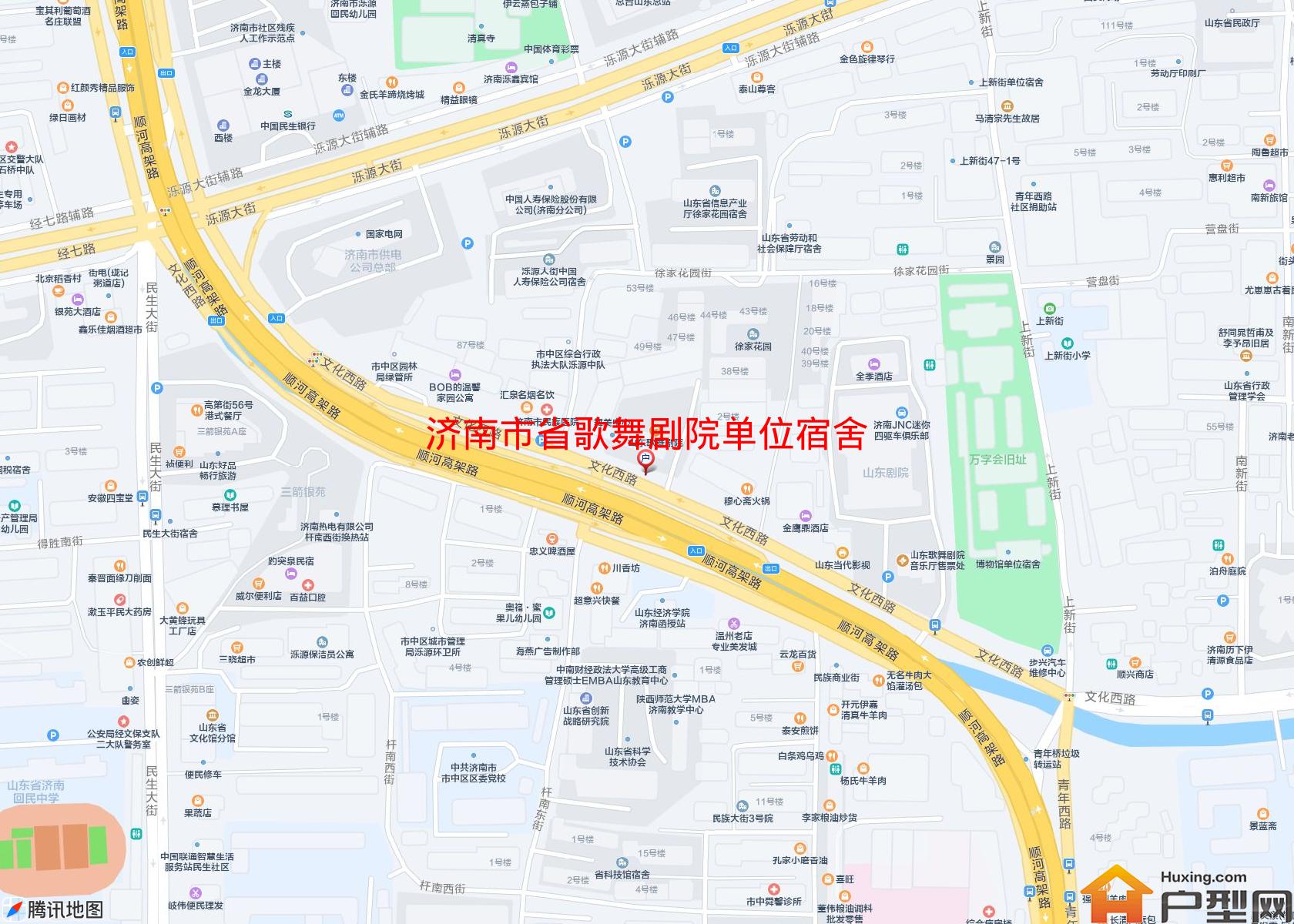 省歌舞剧院单位宿舍小区 - 户型网