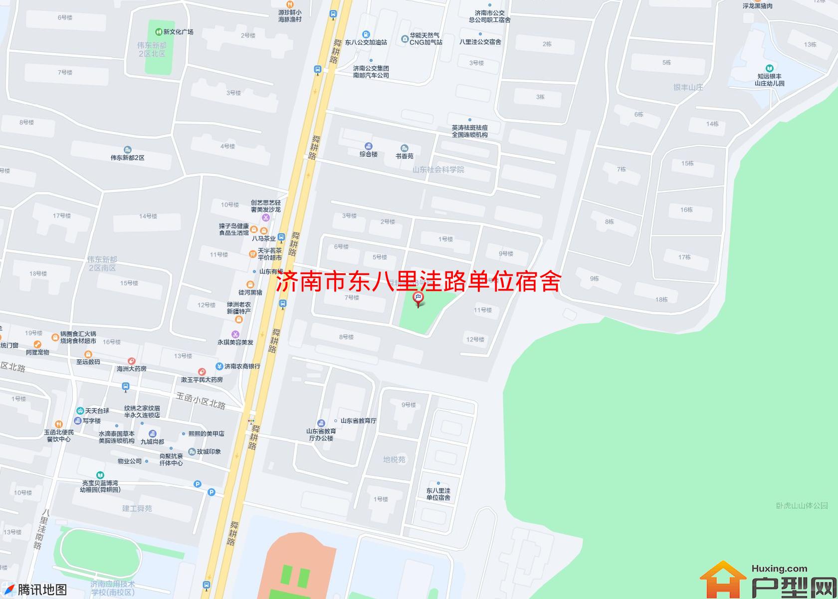 东八里洼路单位宿舍小区 - 户型网