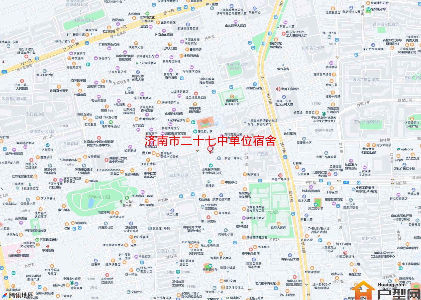 二十七中单位宿舍小区 - 户型网
