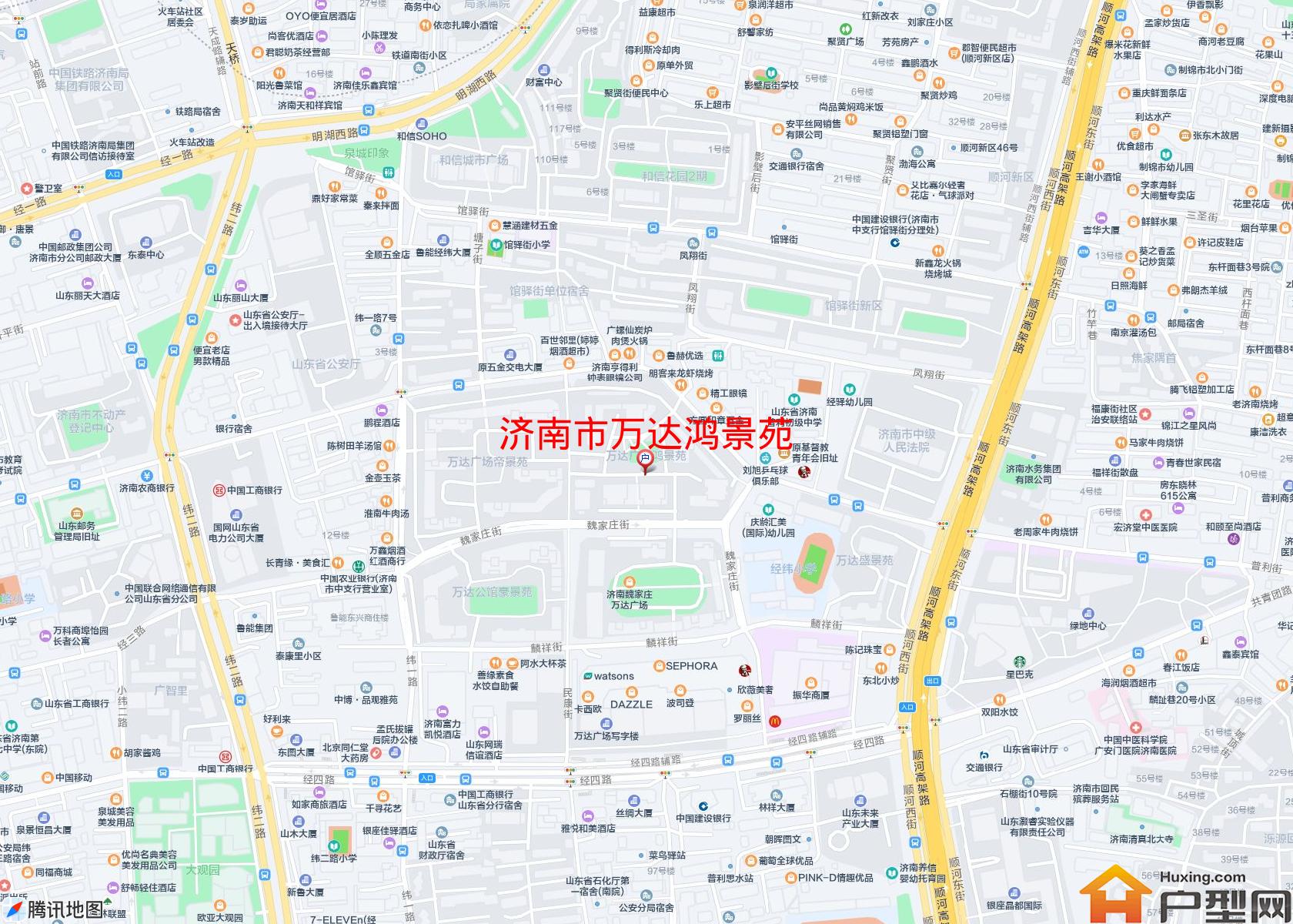 万达鸿景苑小区 - 户型网