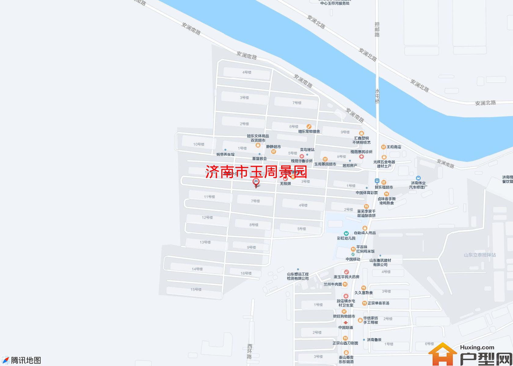 玉周景园小区 - 户型网