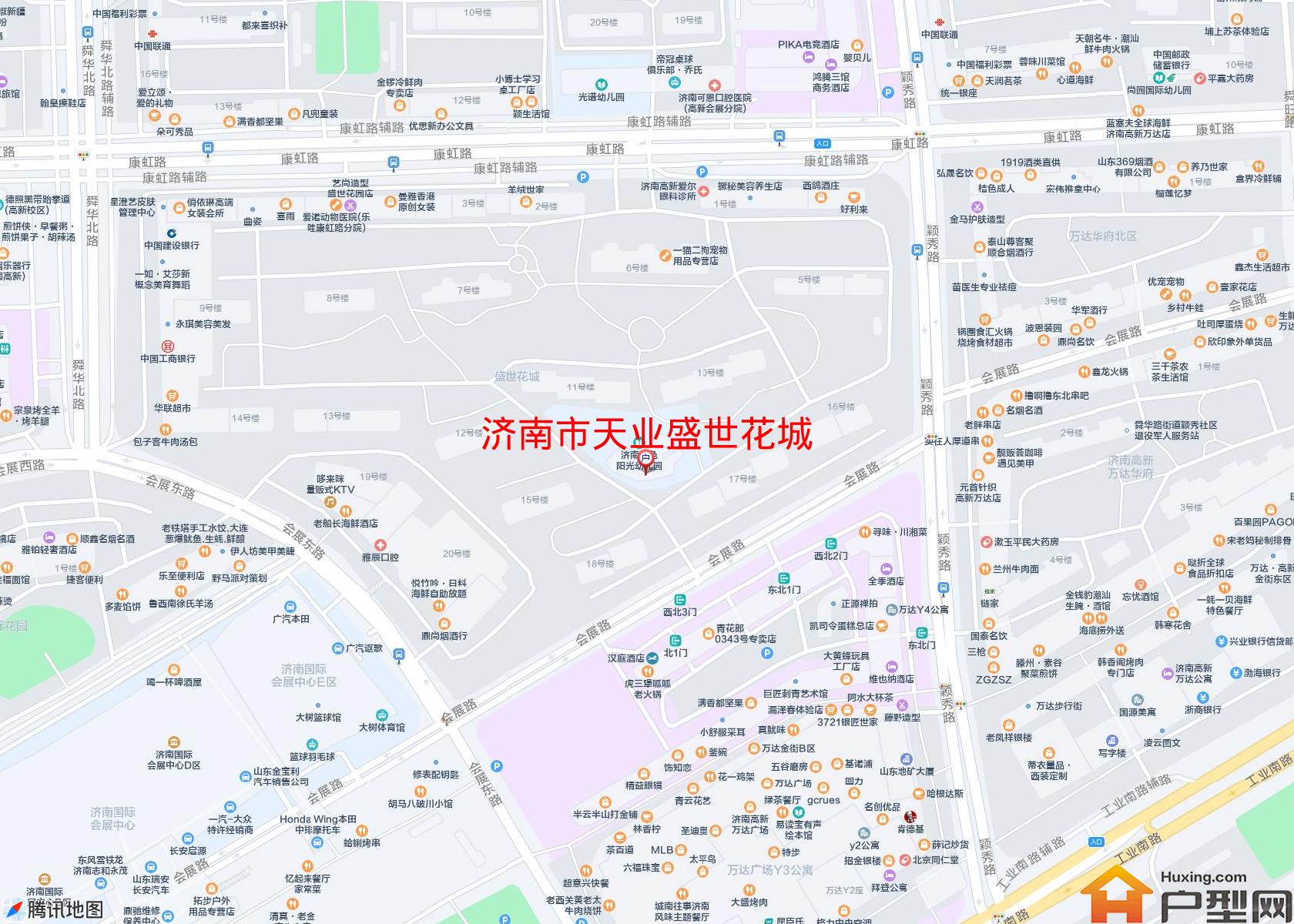 天业盛世花城小区 - 户型网