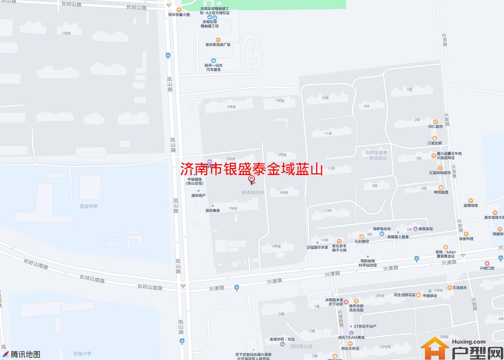 银盛泰金域蓝山小区 - 户型网