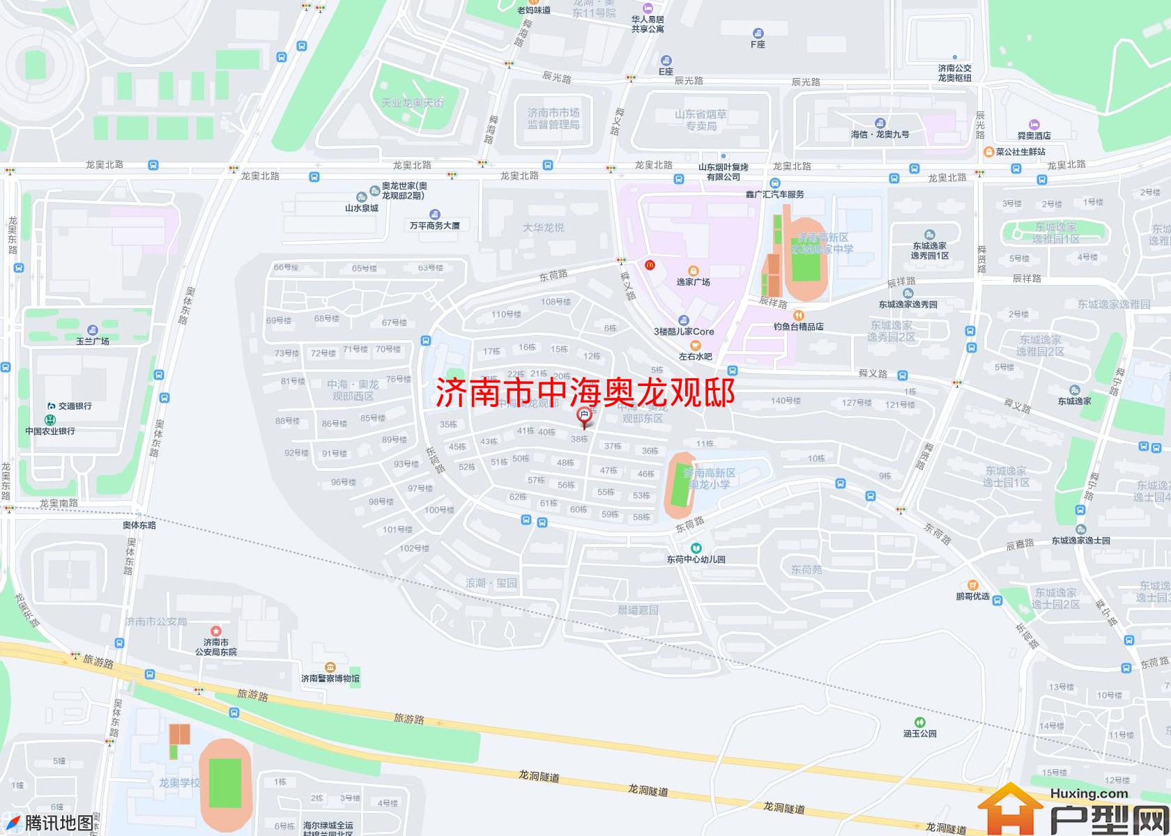 中海奥龙观邸小区 - 户型网