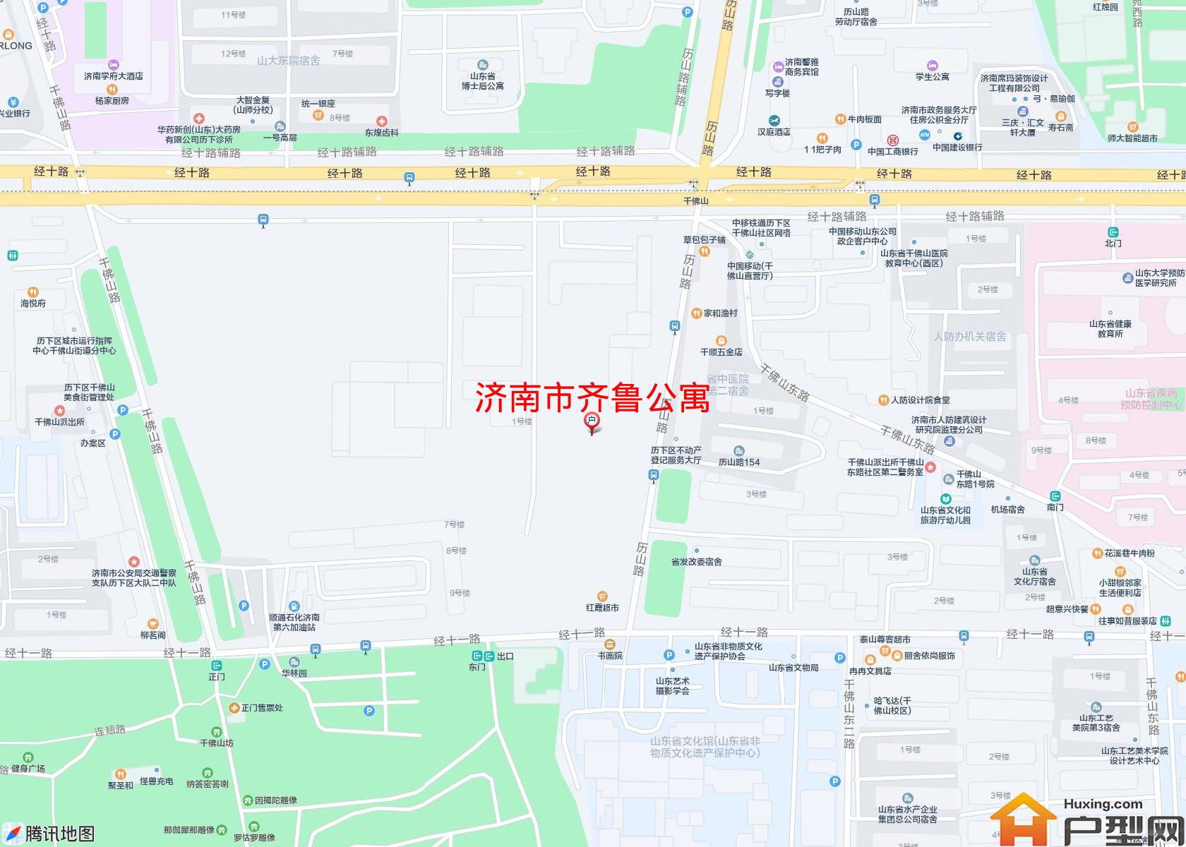 齐鲁公寓小区 - 户型网
