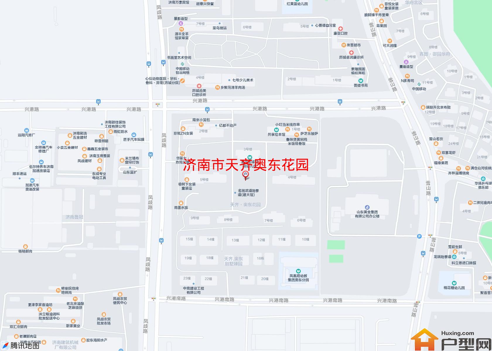 天齐奥东花园小区 - 户型网