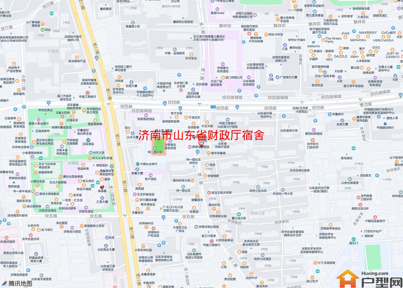 山东省财政厅宿舍小区 - 户型网