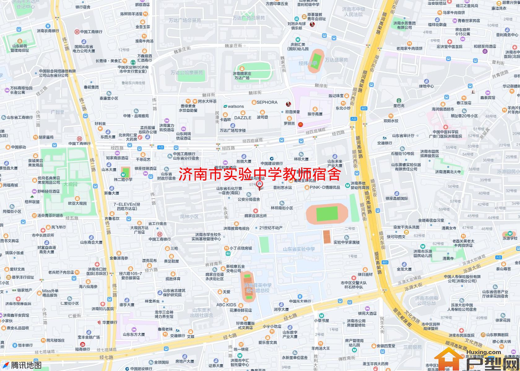 实验中学教师宿舍小区 - 户型网