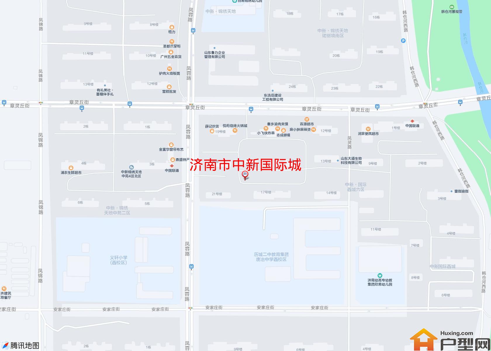 中新国际城小区 - 户型网