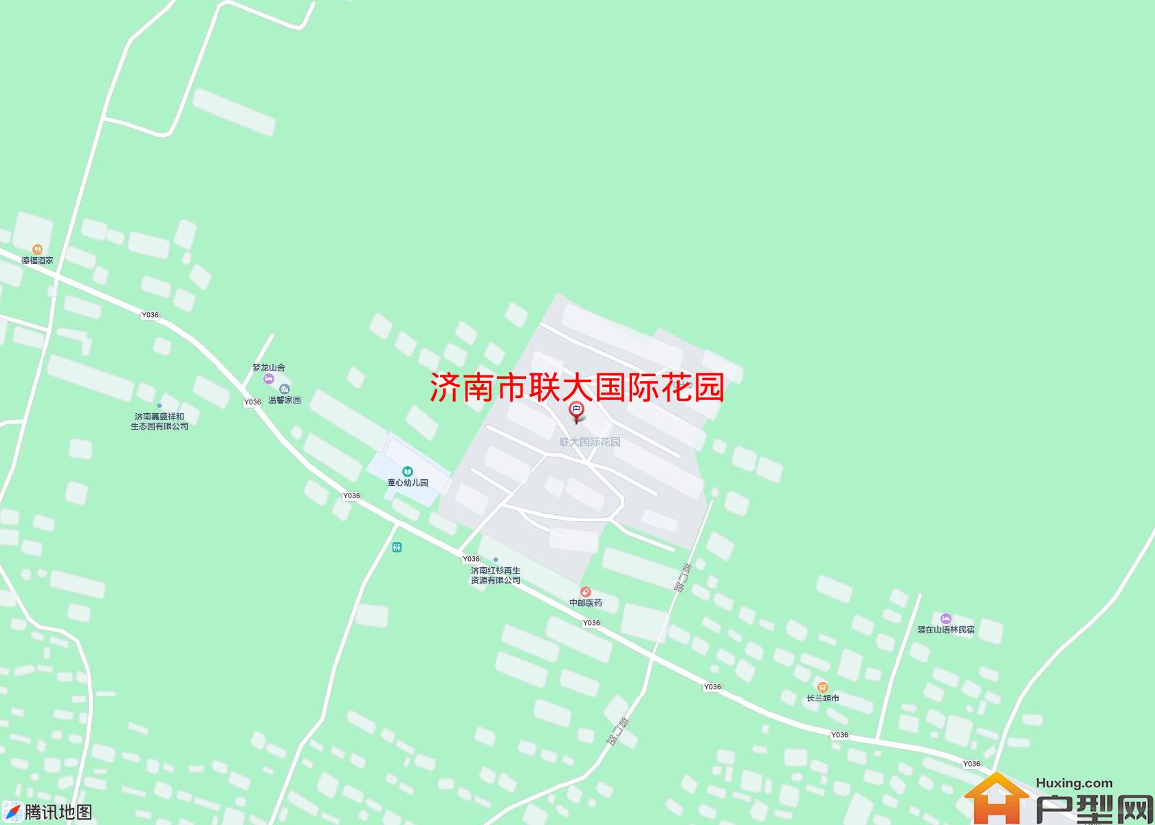 联大国际花园小区 - 户型网