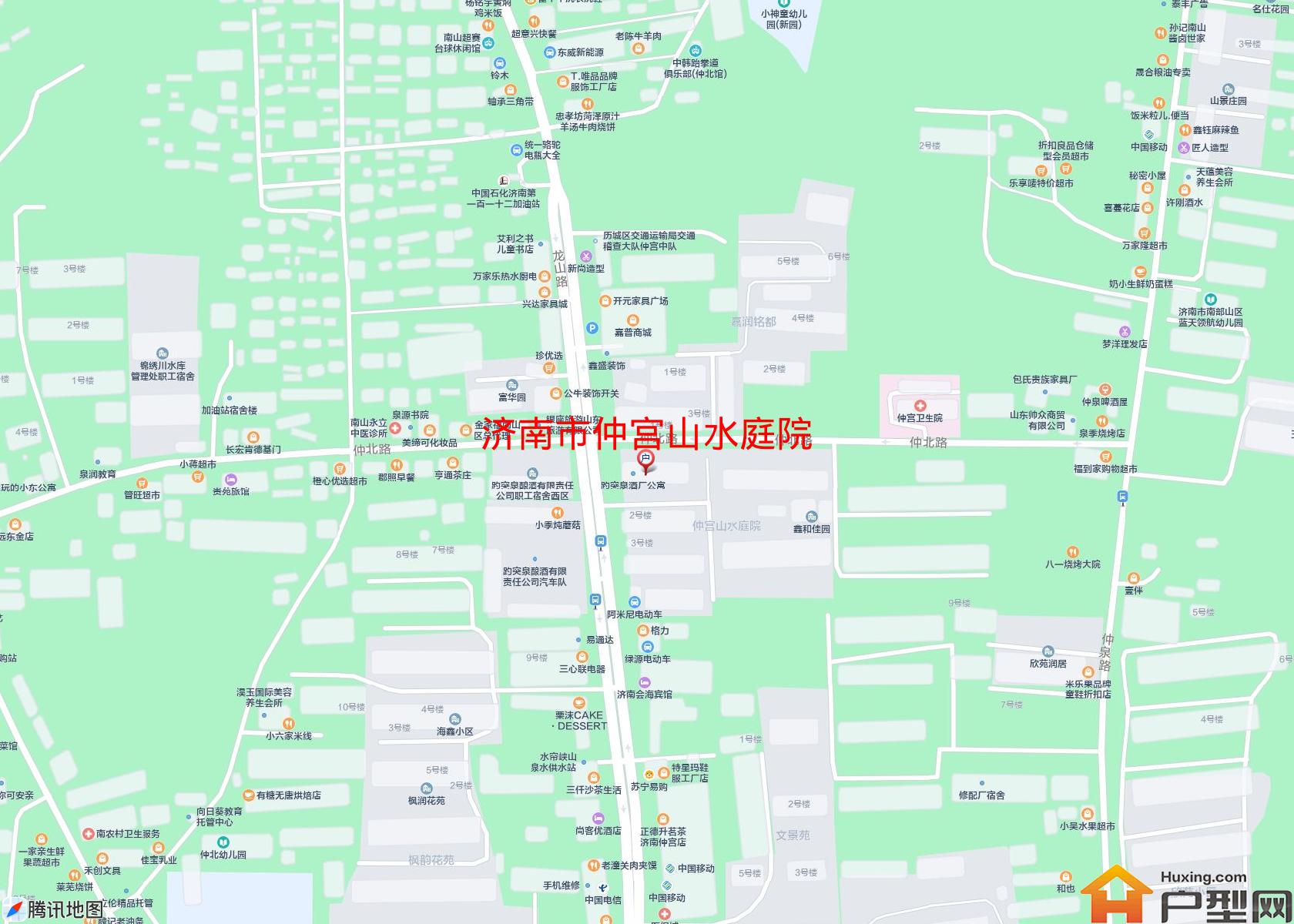 仲宫山水庭院小区 - 户型网