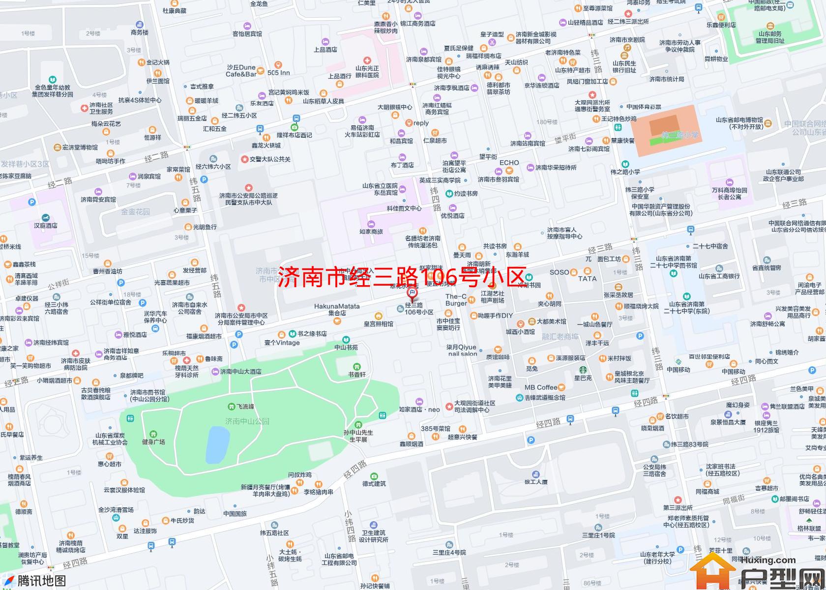 经三路106号小区小区 - 户型网