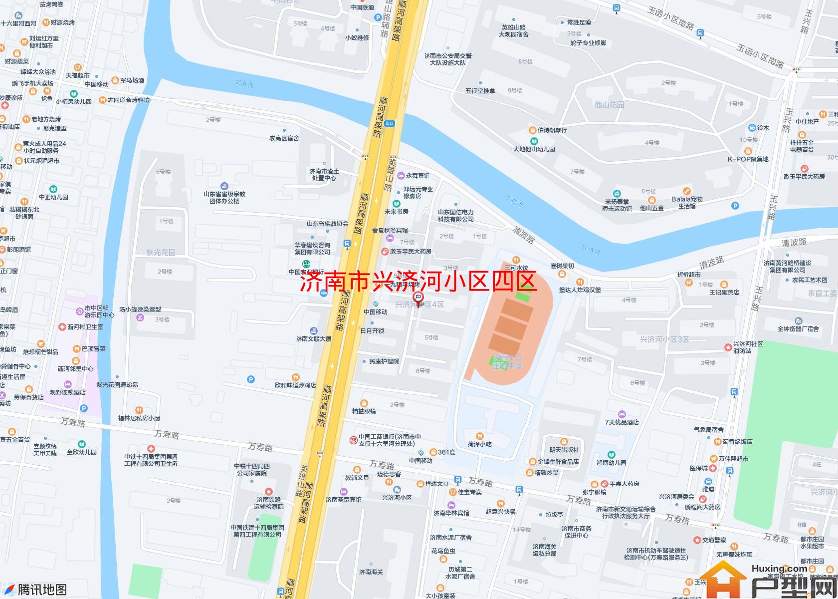 兴济河小区四区小区 - 户型网