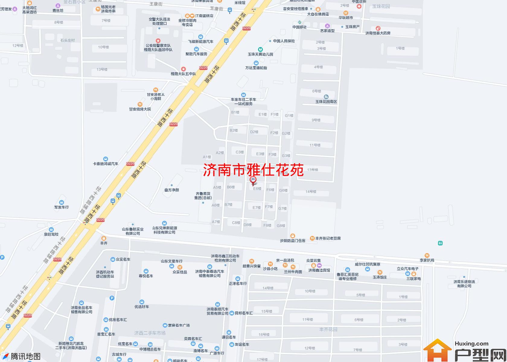 雅仕花苑小区 - 户型网 雅仕花苑小区 - 户型网