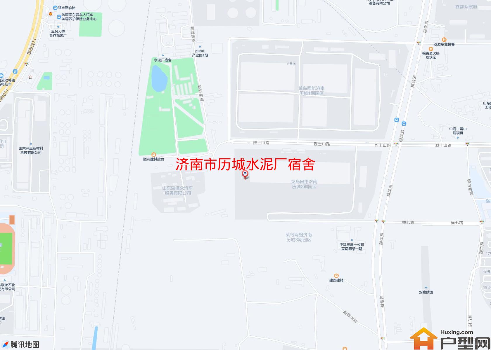 历城水泥厂宿舍小区 - 户型网