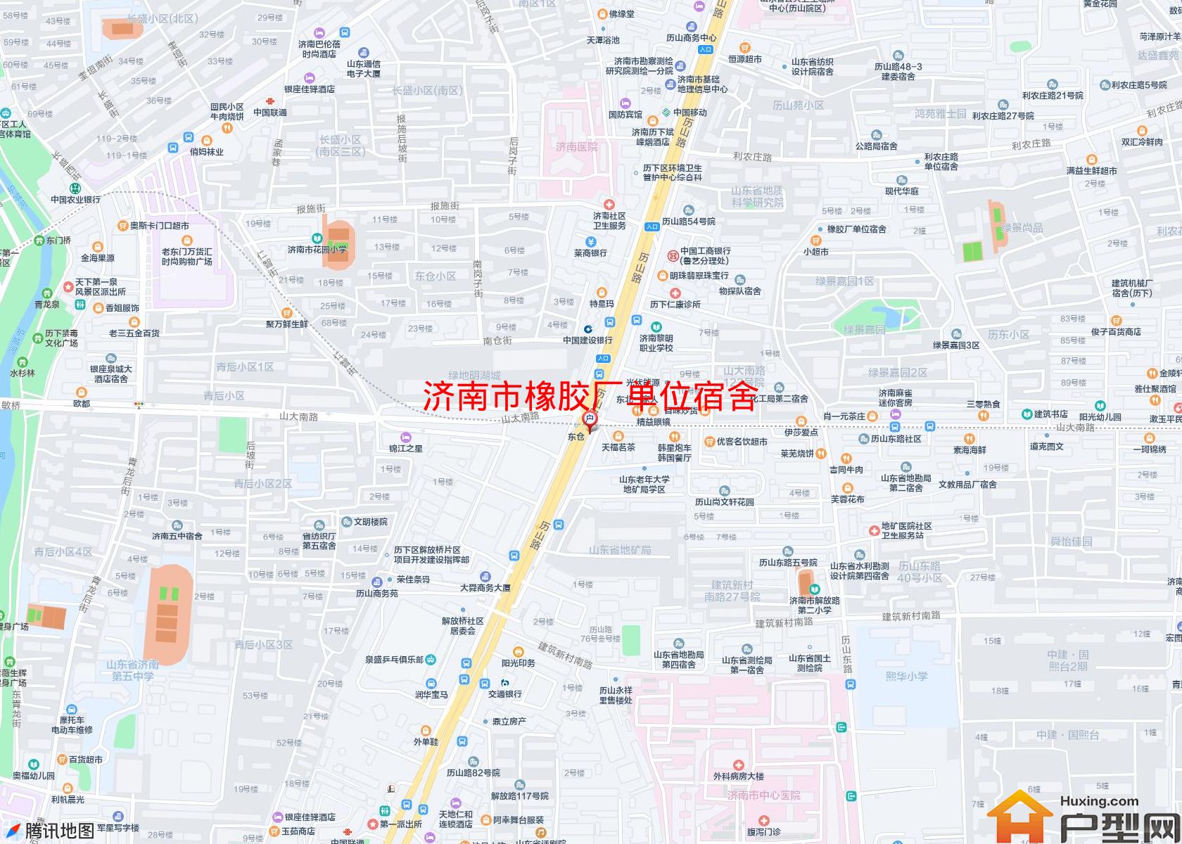 橡胶厂单位宿舍小区 - 户型网