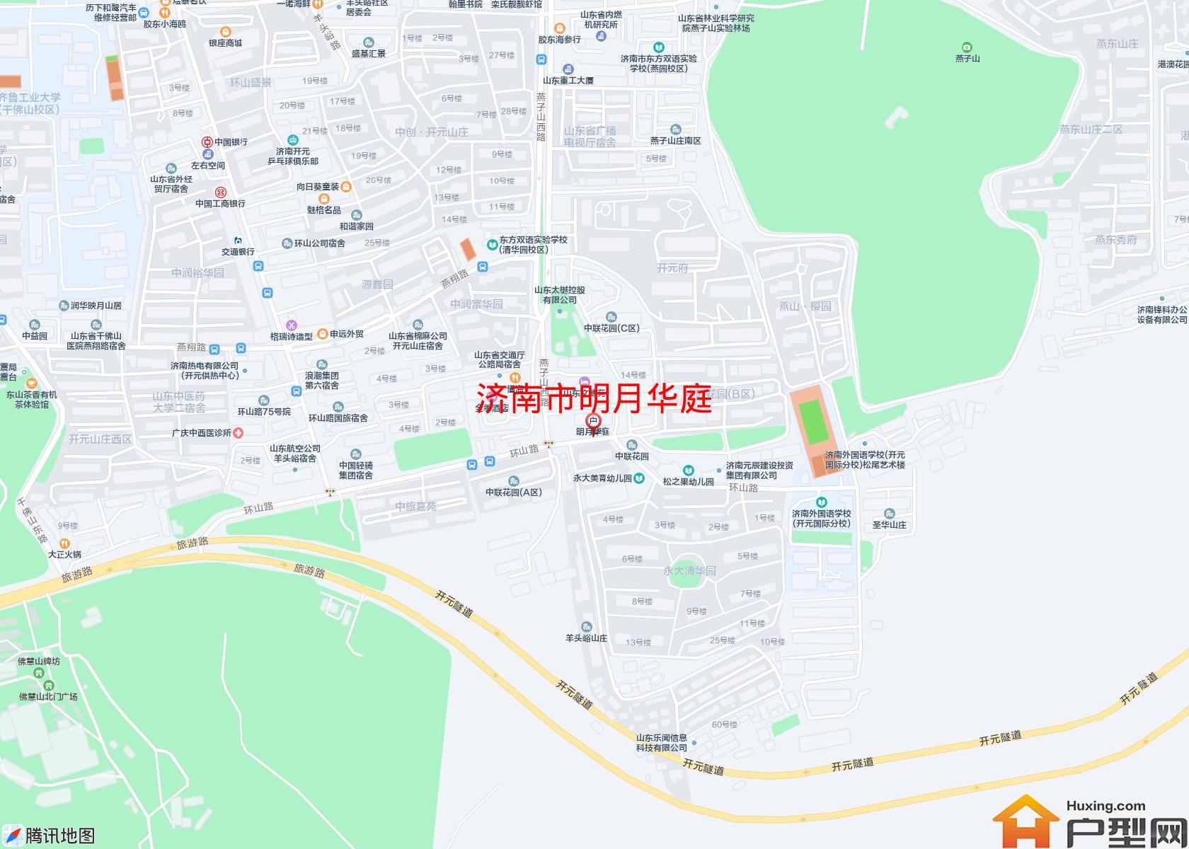 明月华庭小区 - 户型网