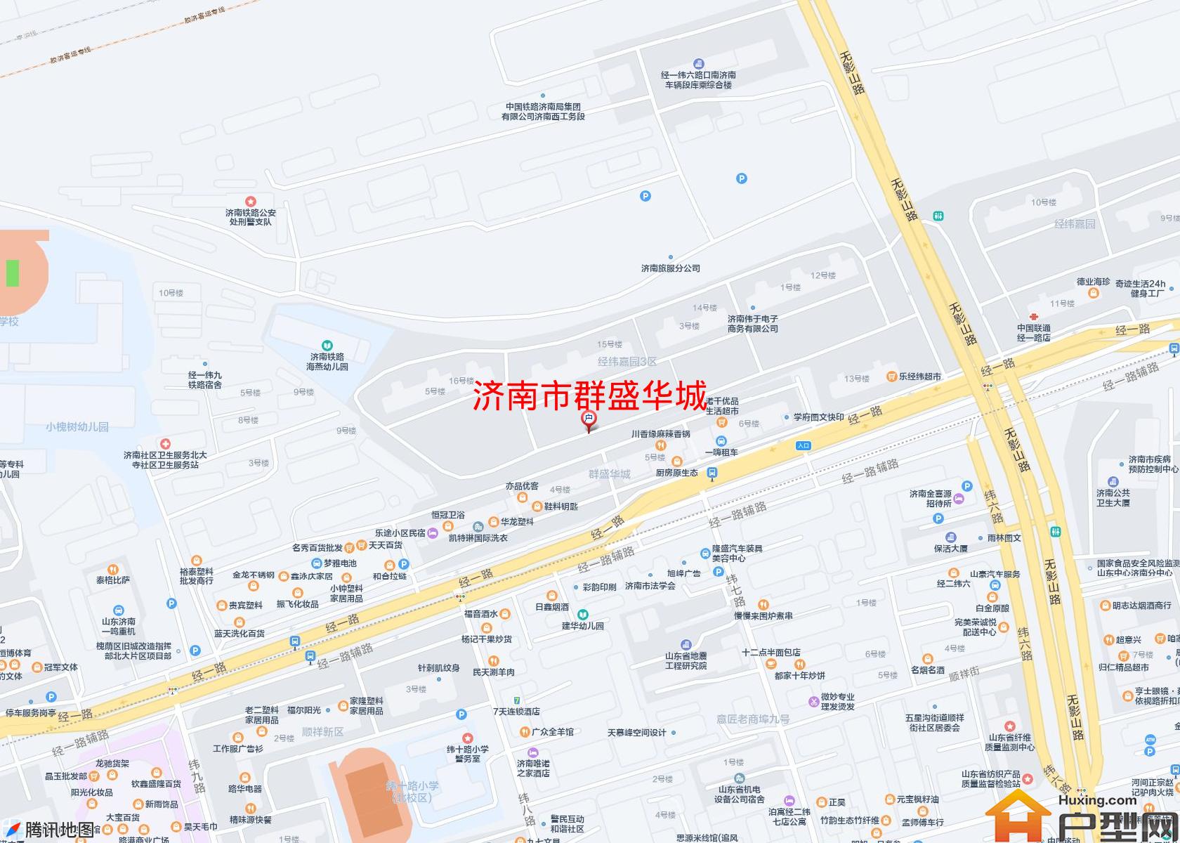 群盛华城小区 - 户型网
