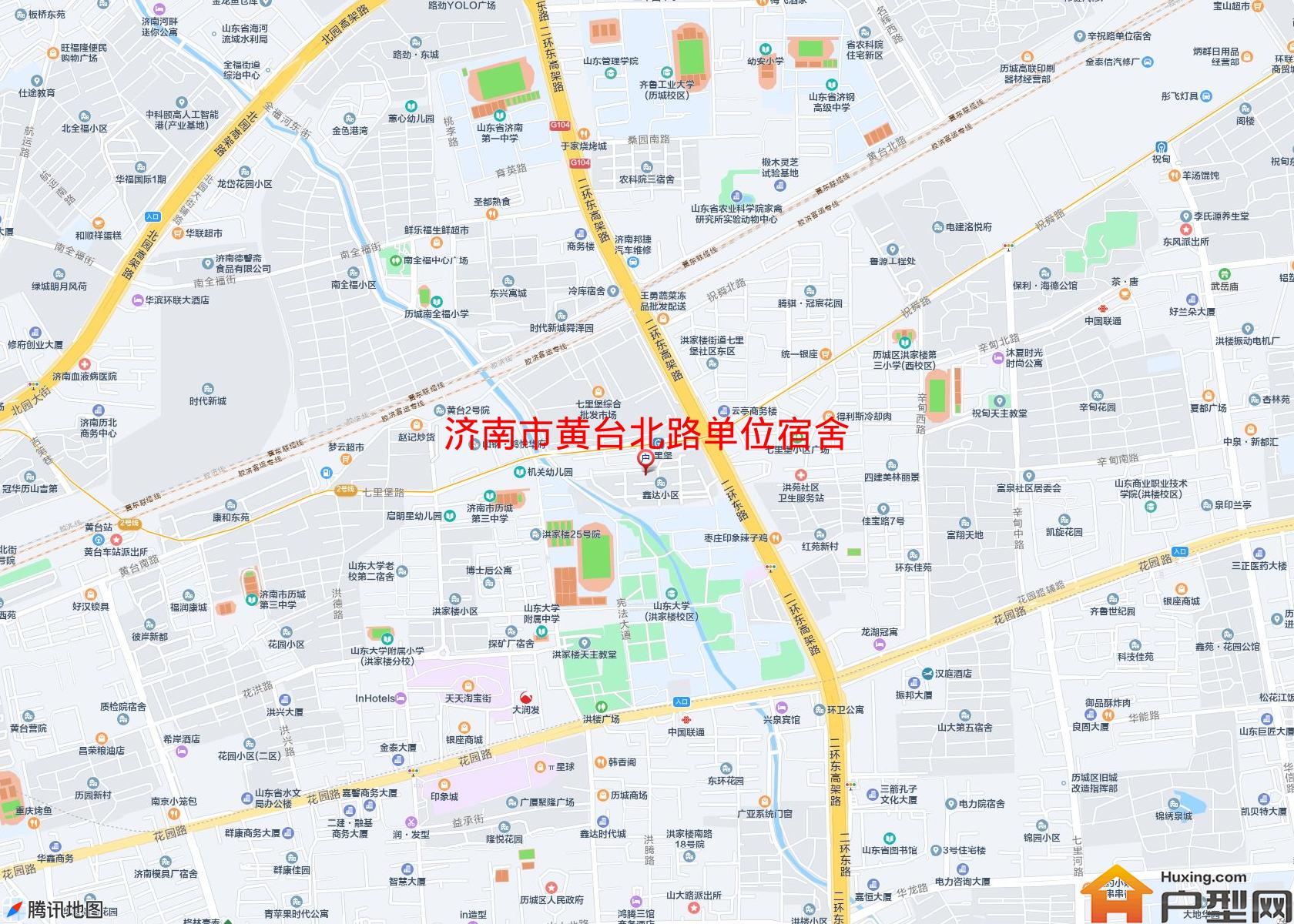 黄台北路单位宿舍小区 - 户型网