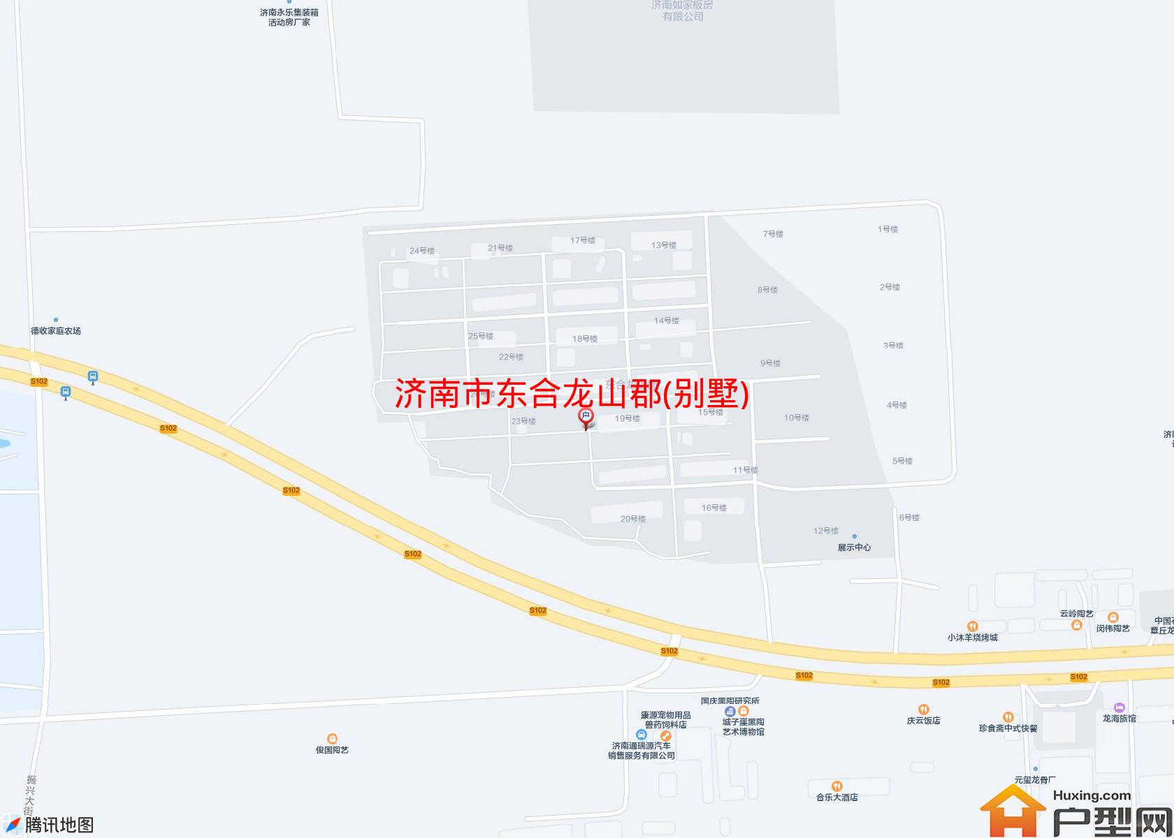 东合龙山郡(别墅)小区 - 户型网