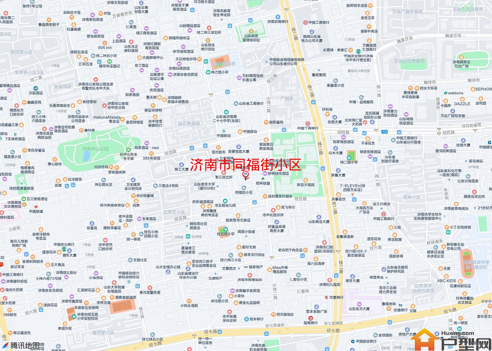 同福街小区小区 - 户型网