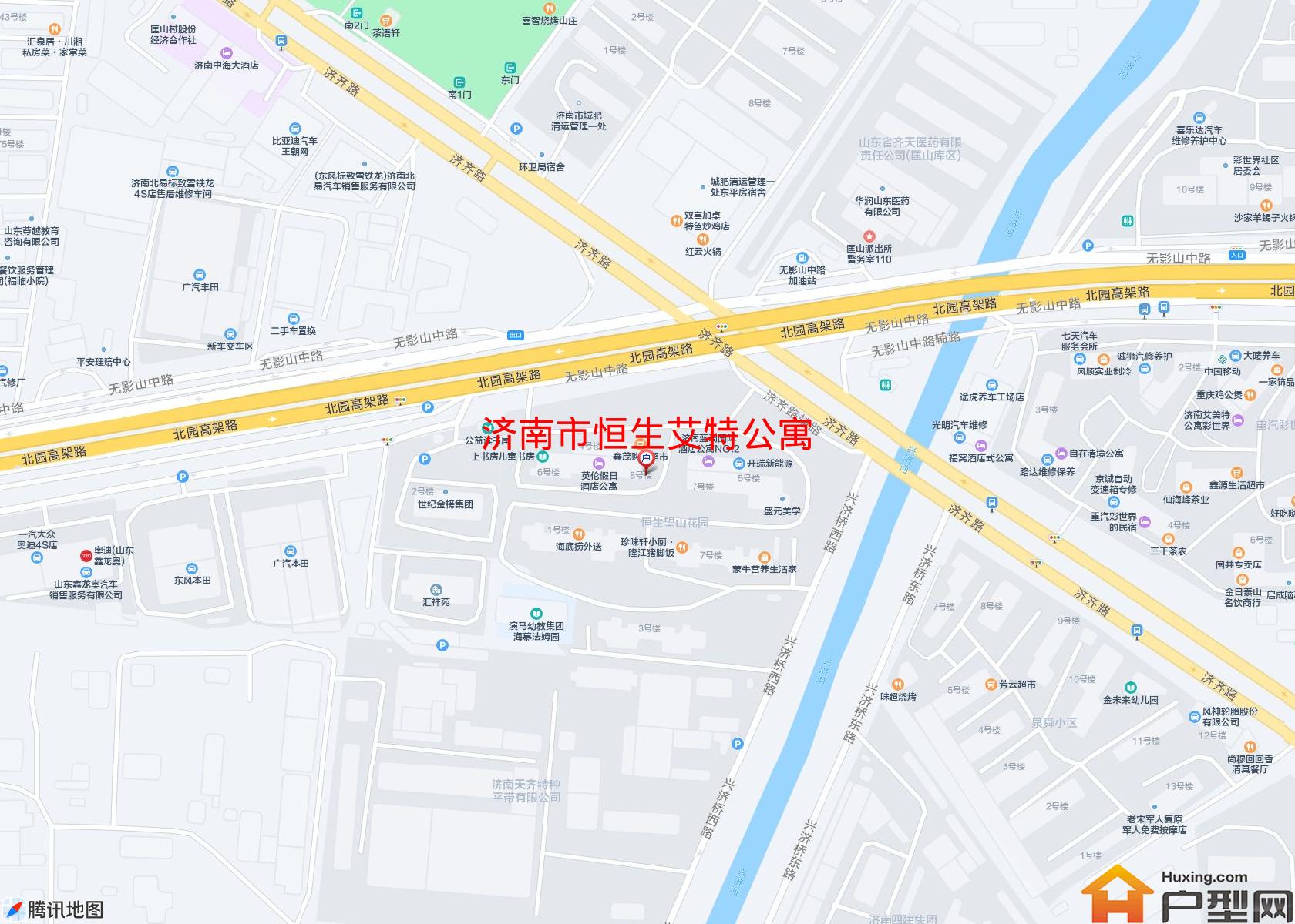 恒生艾特公寓小区 - 户型网