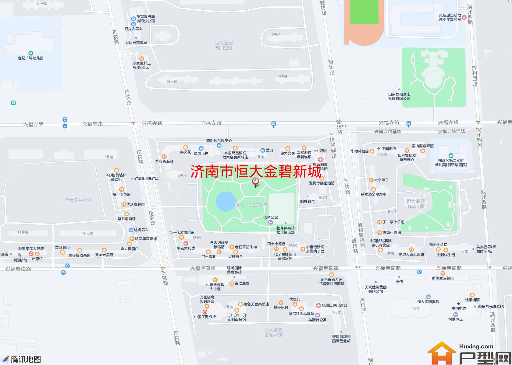 恒大金碧新城小区 - 户型网