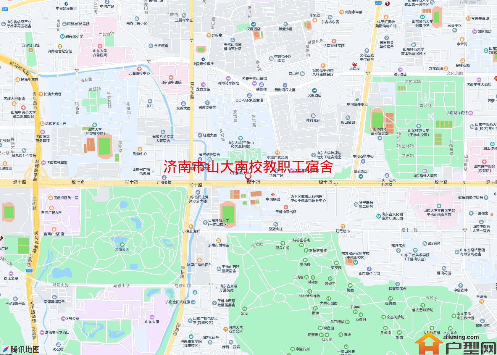 山大南校教职工宿舍小区 - 户型网