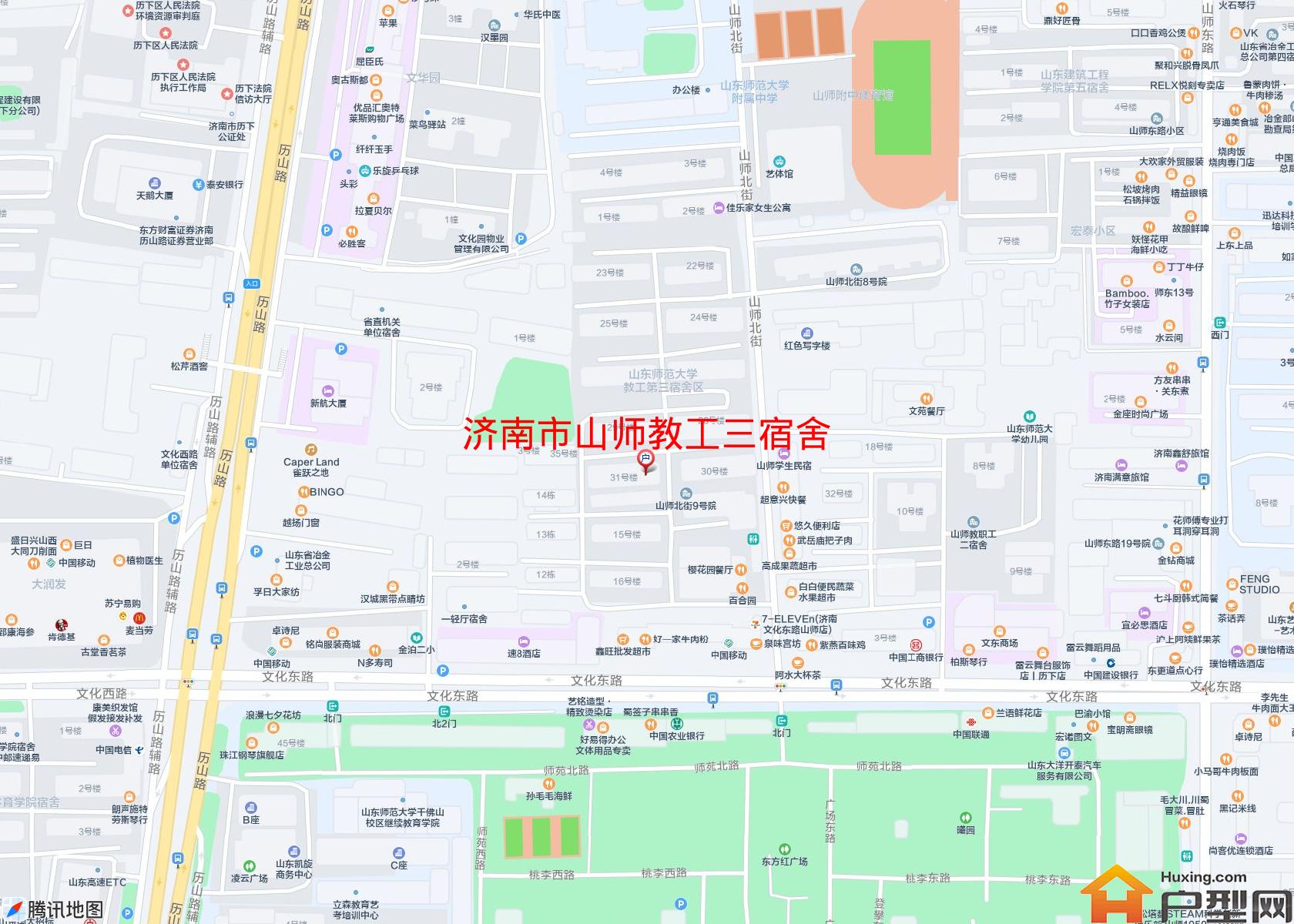 山师教工三宿舍小区 - 户型网