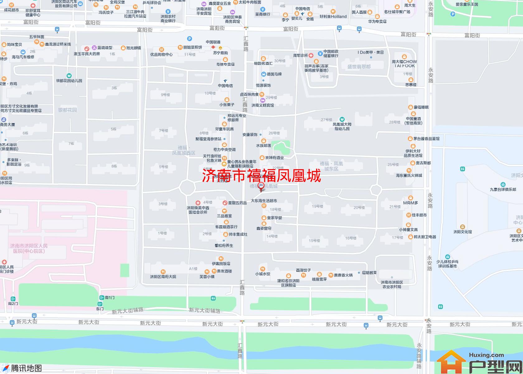 禧福凤凰城小区 - 户型网